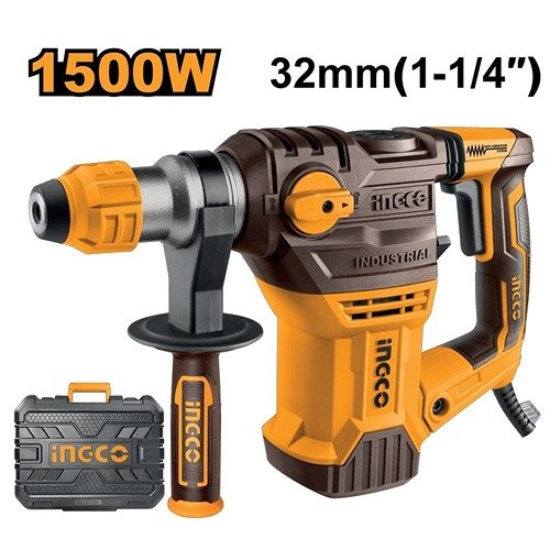 Ingco 1500W Rotary Hammer 32Mm Rh150028