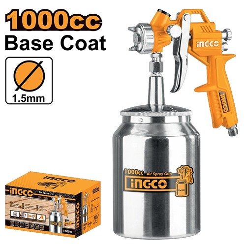 Ingco 1Ltr Paint Spray Gun Asg3101