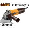 Ingco 5 Inch 900W Angle Grinder 125Mm Ag90028