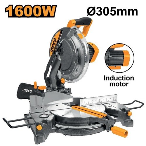 Ingco 12 Inch 1600W Miter Saw 305Mm Bmis16002