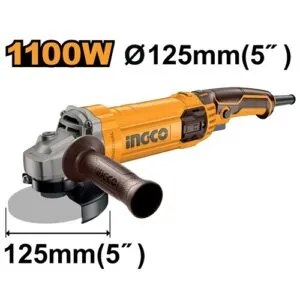 Ingco 5 Inch 1100W Angle Grinder 125Mm Ag110038