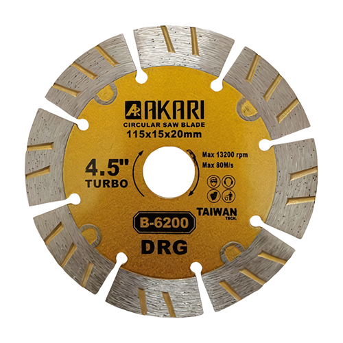 Akari 4.5 Inch Turbo Diamond Saw Blade 115Mm B-6200 - Image 2