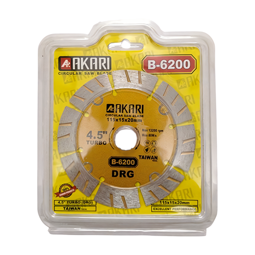 Akari 4.5 Inch Turbo Diamond Saw Blade 115Mm B-6200