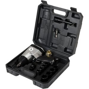 Flymax 1/2'' Square Drive Air Impact Wrench 300 N*M 4041 Twin Hammer