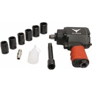 Flymax 1/2'' Square Drive Air Impact Wrench 550 N*M 4045