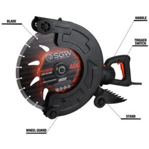 Alternative view of Sgw 16 Inch 3200W Concrete Cutter 400Mm S-2130