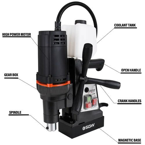 Sgw 1700W Magnetic Drill 50Mm S-2197 - Image 2