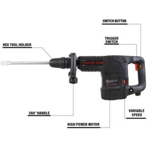 Sgw 2000W Demolition Hammer 11Kg S-2155