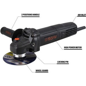 Alternative view of Sgw 4 Inch 1150W Angle Grinder 100Mm S-2102