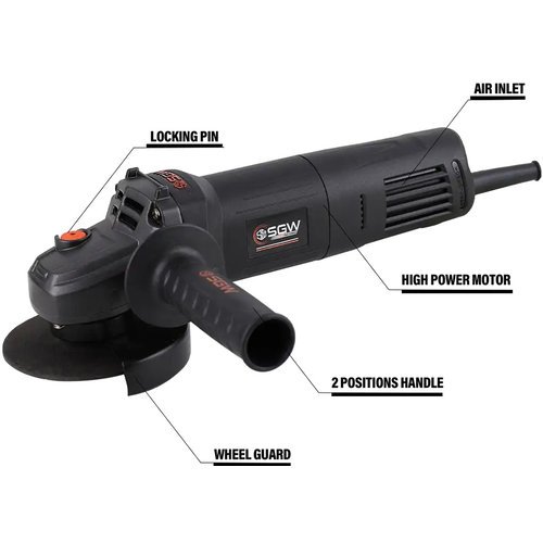 Sgw 4 Inch 1300W Angle Grinder 100Mm S-2105 - Image 2