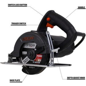 Alternative view of Sgw 5 Inch 1850W Wood Cutter 125Mm S-2126