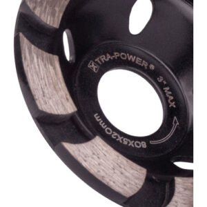 Alternative view of Xtra Power 3 Inch Diamond Cup Wheel Seg 80Mm