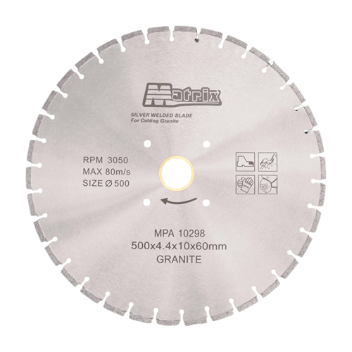 Matrix 20 Inch 34 Seg Diamond Saw Blade 500Mm
