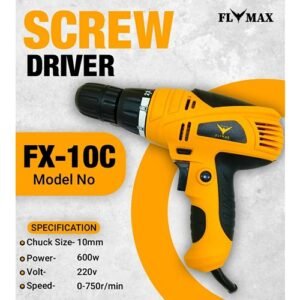 Flymax 600W Screw Driver 10Mm Fx-10C