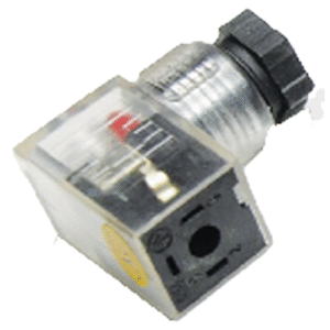 Akari Single Solenoid Valve 1/8"  Mini Led Connector Mini-3V110-06/4V110-06