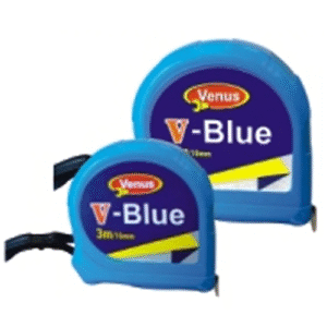 Venus Stainless Steel Measuring Tape V-Blue