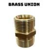 Alphabet Pressure Washer Brass Union