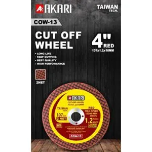 Akari Double Net Red Cut Off Wheel - 4 Inch – 4 Inch