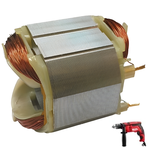 Maxtra Power Gsb13Re Drill Machine 13Mm Stator — Maxtra Power Drill & Screw Driver's Spare Parts