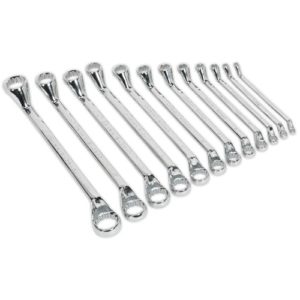 Venus 12 Pieces Deep Offset Ring Spanner Set Metric Size Mm