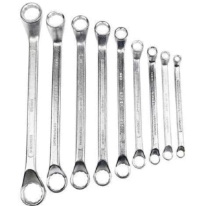 Venus 9 Pieces Shallow Offset Ring Spanner Set English Size Ww