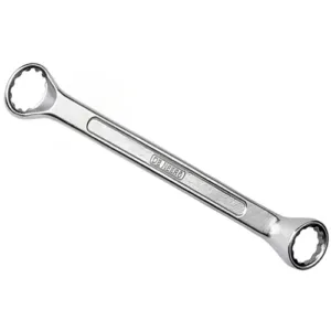 De Neers Bi-Hexagon Shallow Offset Ring Spanner  Chrome Plated Metric Size Mm