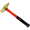 De Neers Brass Cross Pein Hammer Fiber Glass Handle