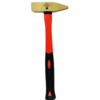 De Neers Brass Cross Pein Hammer Fiber Glass Handle