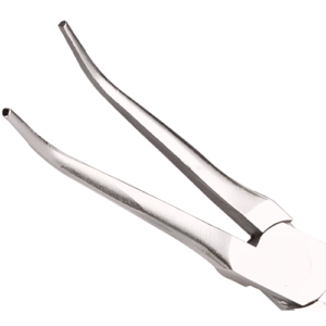 De Neers Long Needle Bent Nose Mini Plier