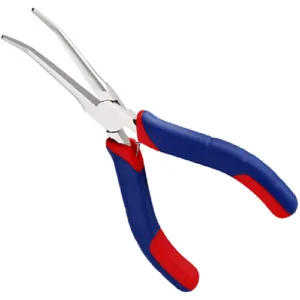 De Neers Long Needle Bent Nose Mini Plier