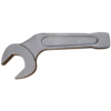 De Neers Slogging Open End Bent Type Spanner  Chrome Plated Metric Size Mm