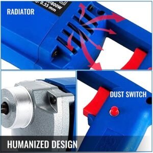 Grate Power Concrete Vibrator 1050W 35mm Gpcv850