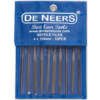 De Neers 10 Pieces Needle File Set