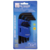 De Neers 9 Pieces Short Hex Allen Key Set Dn-Km9V-Bl