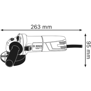 Bosch 4 Inch 670W Angle Grinder 100Mm Gws 600
