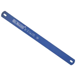 De Neers 12 Inch Hacksaw Blade 24 Tpi Double Side Teeth