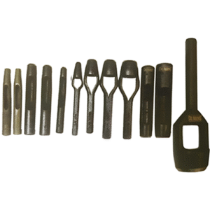 De Neers 12 Pieces Leather Punch Set