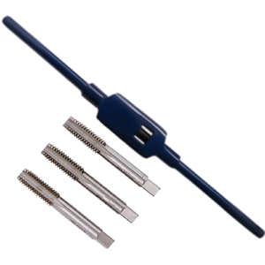 De Neers 3 Pieces Thread Tap Set With Handle  Dn-9026