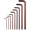 De Neers 9 Pieces Brown Long Hex Allen Key Set Dn-8025