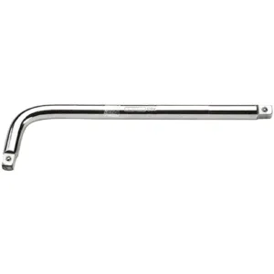 De Neers 1/4" Square Drive L Handle Chrome Plated