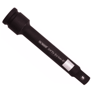De Neers 1'' Square Drive Impact Extension Bar Black Finish