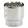 De Neers 3/8" Square Drive Bihex Socket Mirror Finish