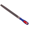 De Neers Half Round File With Handle Bastard