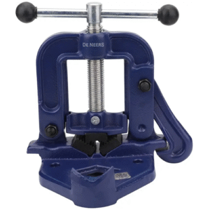 De Neers Self Locking Pipe Vice Heavy Duty