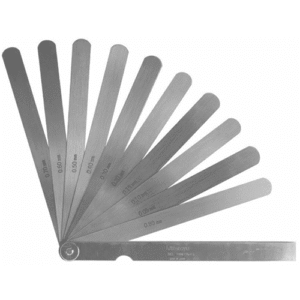De Neers Stainless Steel 26 Piece Blade Feeler Gauge