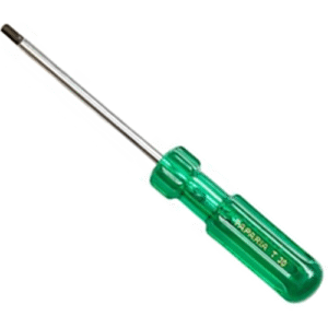 De Neers Torx Head Screw Driver Green Handle