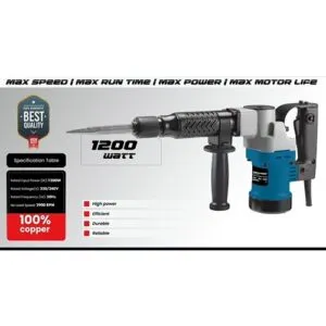Grate Power 1200W Demolition Hammer 5Kg Gpdh0810