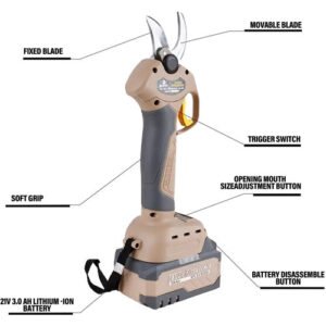 Xtra Power 1 Inch 21V Cordless Pruner 25Mm Xpc-Gp-01