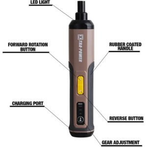 Xtra Power 3.6V Cordless Screw Driver Drill  Xpc-Sd-01