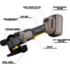 Xtra Power 4 Inch 21V Cordless Angle Grinder 100Mm Xpc-Ag-04
